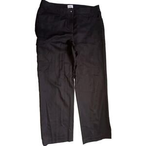 IZOD Golf Classix Black Stretch Polyester Golf Pants, Women's Size 12 Regular